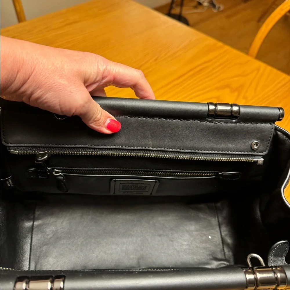 Coach Tea Rose Drifter 2-way Flower Stud  Shoulder Bag. C1781-59522 - Picture 3 of 5